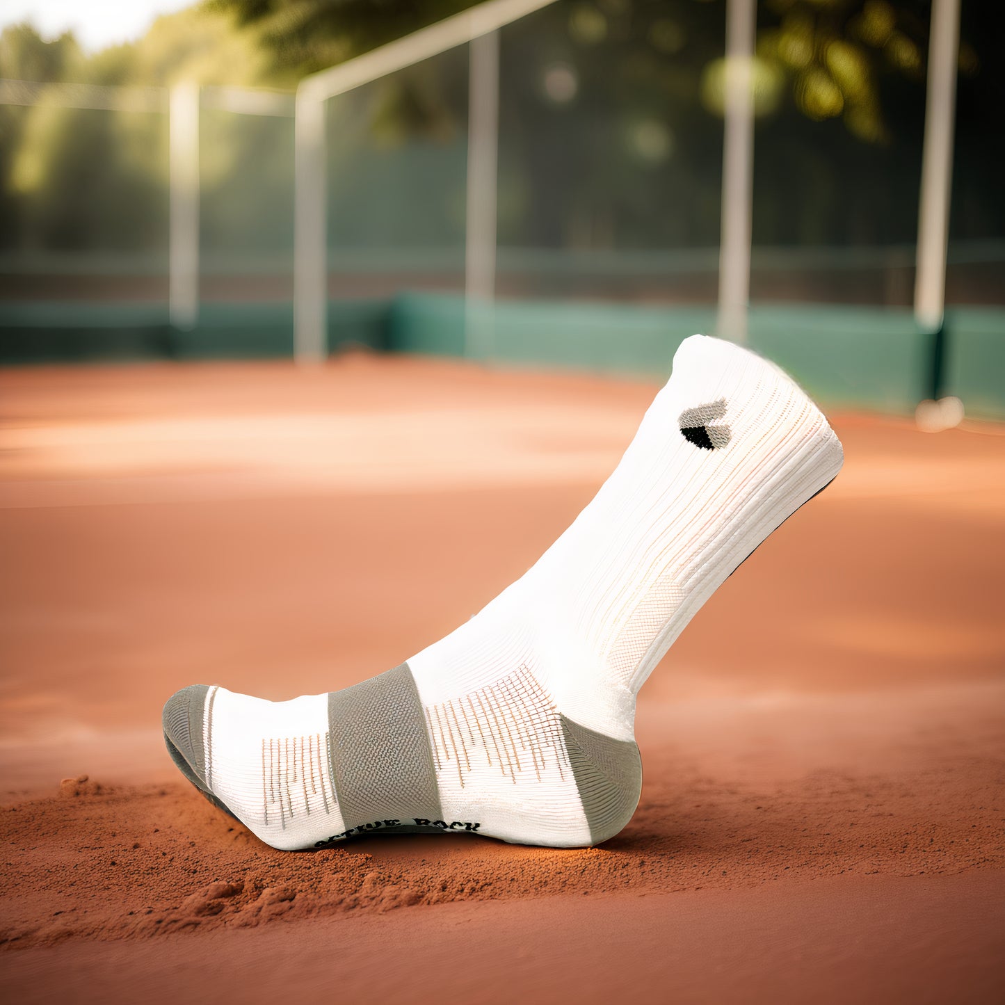 Tennis Socks Crew Lite White/Grey